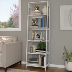 Hastings Home Ladder-Style 5-Tiered Bookcase -Furniture Series Store GUEST fb7f8a81 f747 40a9 8874 43784467d832