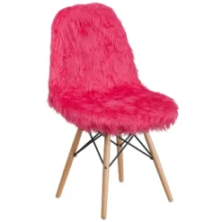 Emma And Oliver Shaggy Dog Fur Accent Chair -Furniture Series Store GUEST fcc4b774 fcf7 4493 9a05 e09f912c3923