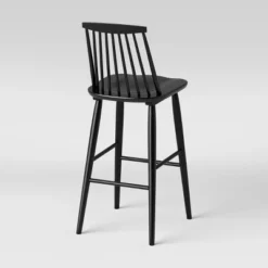 Harwich High Back Windsor Barstool Black - Threshold™ -Furniture Series Store GUEST fce15d49 3701 4c7f 9111 5c3e5a177a44