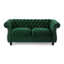 Somerville Traditional Chesterfield Loveseat - Christopher Knight Home -Furniture Series Store GUEST fd684556 2dda 4409 9319 b610edd5f60a