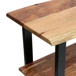 Rooker Handcrafted Modern Industrial Acacia Wood Media Console Table Natural/Black - Christopher Knight Home 9 Rooker Handcrafted Modern Industrial Acacia Wood Media Console Table Natural/Black - Christopher Knight Home -Furniture Series Store GUEST fe5544b3 95a8 46b9 b830 2b7b5c36800e