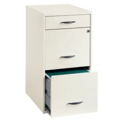 Space Solutions 3 Drawer Letter Width Vertical File Cabinet With Pencil Drawer Pearl White -Furniture Series Store GUEST ff52e277 23ba 4810 8ac0 2d1dbfc62e62