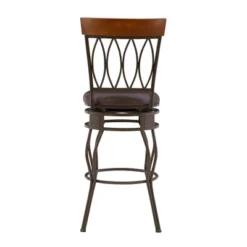 30" Flynn Barstool Bronze - Linon -Furniture Series Store GUEST fff49a66 417d 4cd0 b8cd e777a681ca0b